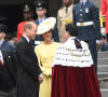 Le prince William, duc de Cambridge, et Catherine (Kate) Middleton, duchesse de Cambridge - Les membres de la famille royale et les invités lors de la messe du jubilé, célébrée à la cathédrale Saint-Paul de Londres le 3 juin 2022.