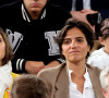 Joyce Jonathan et sa sa soeur Sarah en tribune (jour 13) lors des Internationaux de France de Tennis de Roland Garros 2022 à Paris, France, le 3 juin 2022. © Dominique Jacovides/Bestimage