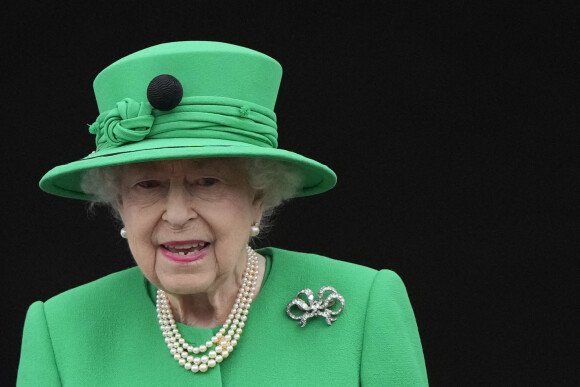 La reine Elisabeth II - La famille royale d'Angleterre au balcon du palais de Buckingham, à l'occasion du jubilé de la reine d'Angleterre.