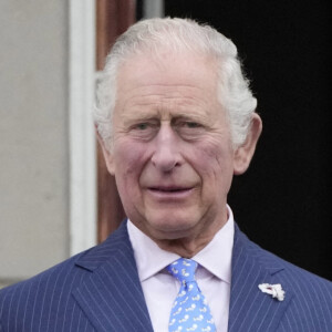 Le prince Charles, la reine Elisabeth II - La famille royale d'Angleterre au balcon du palais de Buckingham, à l'occasion du jubilé de la reine d'Angleterre. Le 5 juin 2022