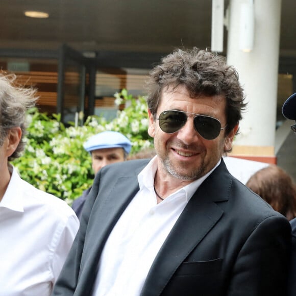 Xavier, Niel, Patrick Bruel, Gad Elmaleh au village lors des Internationaux de France de Tennis de Roland Garros 2022 à Paris, France, le 5 juin 2022. © Dominique Jacovides/Bestimage 