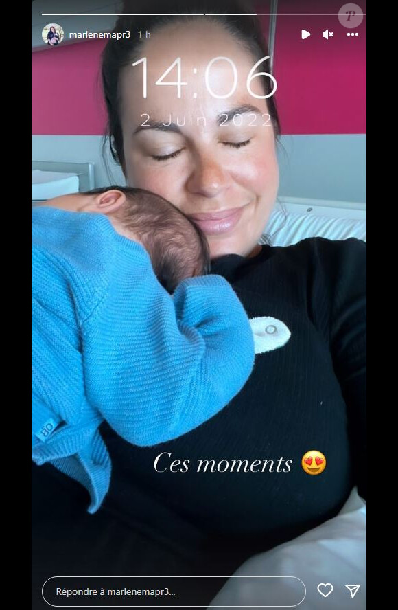 Marlène de "Mariés au premier regard" avec son fils Sandro