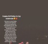 Jade Hallyday souhaite un joyeux anniversaire à son chéri, Michael-Sean Klemeniuk. Instagram. Le 8 juin 2022.