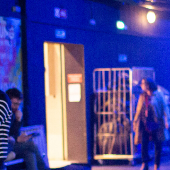 Exclusif - Camille Combal - People au spectacle de Malik Bentalha "Encore" au Dôme de Paris - Palais des Sports à Paris le 20 février 2020. © Cyril Moreau/Bestimage