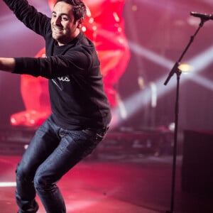 Camille Combal sur la scène du Zénith de Paris pour la 7ème édition du Virgin Radio Electroshock à Paris, France, le 6 octobre 2016. © Agence/Bestimage