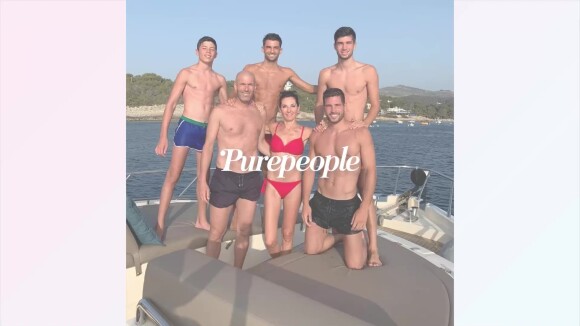 Zinedine Zidane à Ibiza : mode vacances activé, photos avec Véronique et leurs charmants garçons