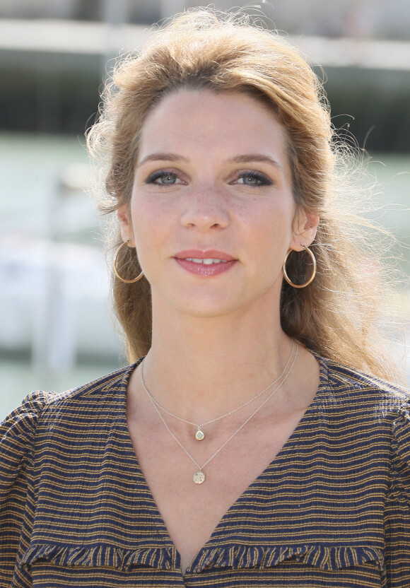 Marie Hennerez - Photocall de la série "Plus belle la vie" lors de la 21ème édition du Festival de la Fiction TV de la Rochelle. Le 14 septembre 2019 © Patrick Bernard / Bestimage