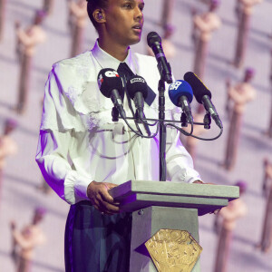 Le chanteur Stromae lors du Festival de Coachella à indio, Los Angeles, Californie, Etats-Unis, le 23 avril 2022. © Daniel DeSlover/Zuma Press/Bestimage 