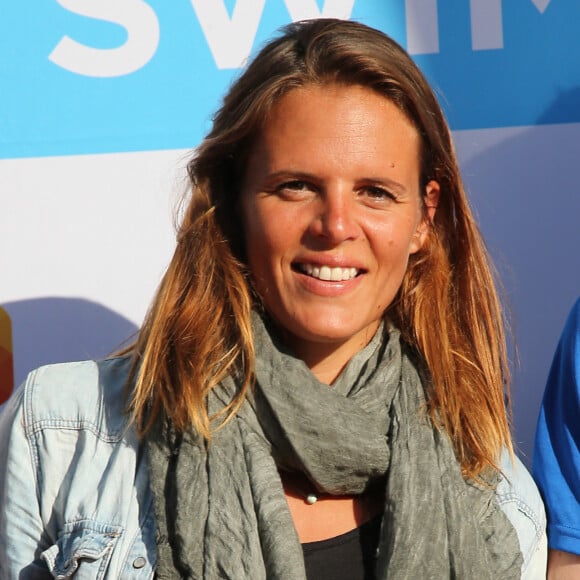 Laure Manaudou - 2ème édition de l'Open Swin Stars "Paris à la nage" au bassin de la Villette à Paris.  © Marc Ausset-Lacroix / Bestimage 