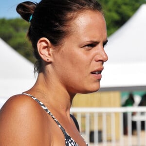 Laure Manaudou replonge pour le 8ème meeting de natation de Carcassonne le 28 juin 2015.