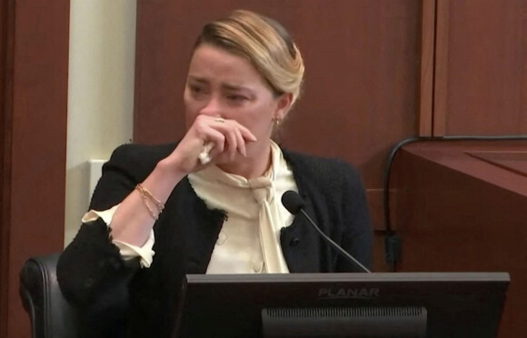 Amber Heard lors de son procès contre Johnny Depp à Los Angeles le 5 mai 2022.