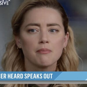 Amber Heard lors d'une interview exclusive dans l'émission Today sur NBC après avoir perdu son procès en diffamation contre son ex Johnny Depp la semaine dernière. Le 13 juin 2022.