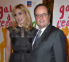 François Hollande et sa compagne Julie Gayet - 27ème Gala de l'Espoir de la Ligue contre le cancer au Théâtre des Champs-Elysées à Paris, le 22 octobre 2019