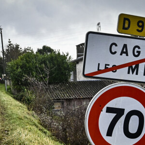 Vue générale de la maison de Delphine Jubillar à Cagnac les Mines, FRance, le 8 janvier 2022. © Thierry Breton/Panoramic/Bestimage