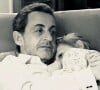 Nicolas Sarkozy et sa fille Giulia.