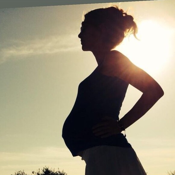 Elodie Varlet enceinte sur Instagram.
