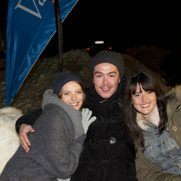 Elodie Varlet, jeremy Poppe, Sarah Laure Estragnat - 11e edition du FestiValloire a Valloire, le 7 janvier 2014.