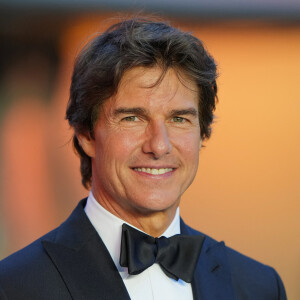 Tom Cruise à la première du film "Top Gun: Maverick" au cinéma Odeon, Leicester Square à Londres, le 19 mai 2022. 