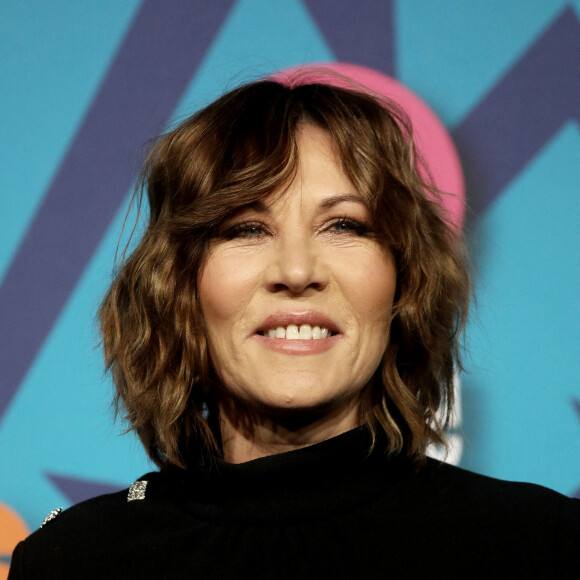 Mathilde Seigner au photocall de la clôture de la 25ème édition du Festival international du film de comédie de l'Alpe d'Huez, France, le 22 janvier 2022. © Dominique Jacovides/Bestimage