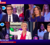 Image du débat de BFMTV pour l'entre-deux-tours des législatives diffusé le 16 juin 2022 : les invités sont Jordan Bardella (RN), Clémentine Autain (Nupes) et Gabriel Attal (LREM)