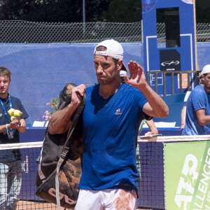 Richard Gasquet - Le Français R.Gasquet battu par l'Argentin P.Cachin (6-1, 7-5) lors de l'Open Sopra Storia à Villeurbanne, le 11 juin 2022. © Sandrine Thesillat / Panoramic / Bestimage