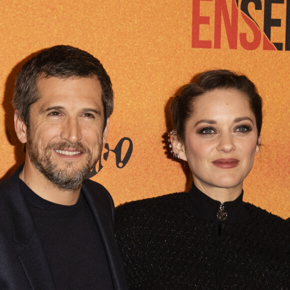 Guillaume Canet et sa compagne Marion Cotillard - Avant-première du film "Nous finirons ensemble" au Gaumont Opéra à Paris le 29 avril 2019. © Pierre Perusseau/Bestimage 