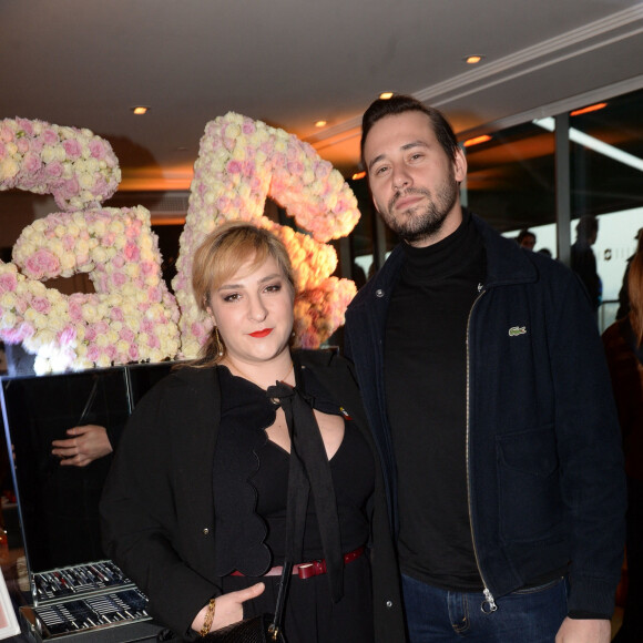 Exclusif - Marilou Berry et son compagnon Alexis - Soirée de lancement des cosmétiques Eymard Gabrielle à l'hôtel Shangri-La à Paris, France, le 12 avril 2018. © Rachid Bellak/Bestimage