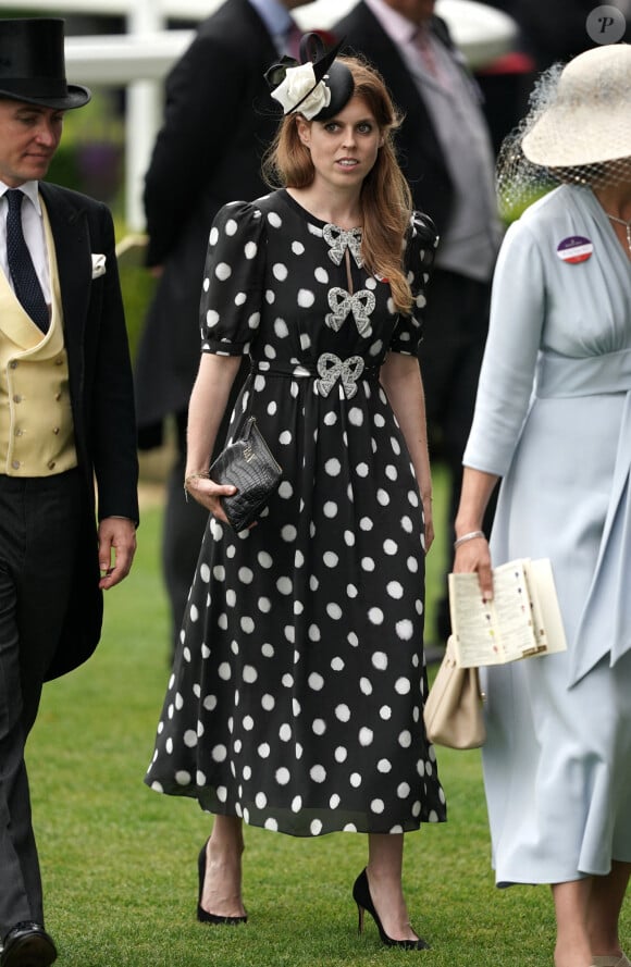 La Princesse Beatrice au 5ème jour du Royal Ascot. Ascot, UK, le 18 juin 2022. Photo by Aaron Chown/PA Wire/ABACAPRESS.COM