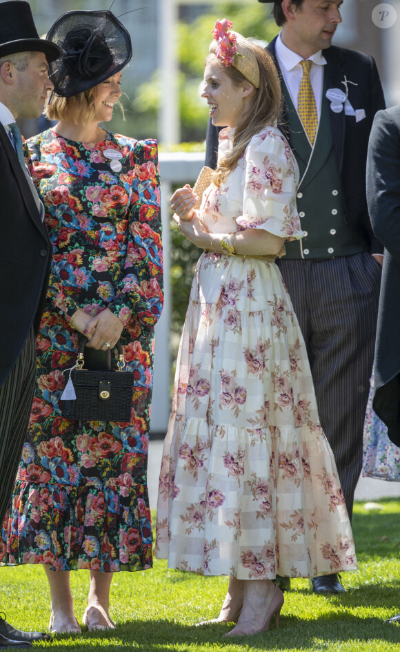 La princesse Beatrice d’York lors du premier jour de la Royal Ascot 2022 à l'hippodrome d'Ascot dans le Berkshire, Royaume Uni, le 14 juin 2022. 