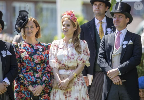 La princesse Beatrice d'York lors du premier jour de la Royal Ascot 2022 à l'hippodrome d'Ascot dans le Berkshire, Royaume Uni, le 14 juin 2022. 