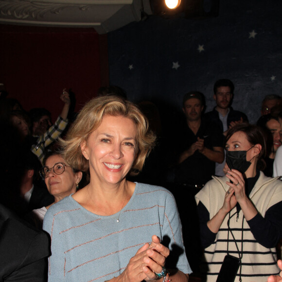 Exclusif - Corinne Touzet - People lors de la soirée de la dernière représentation du spectacle "Folle Illusion" à La Nouvelle Eve à Paris. © Baldini / Bestimage