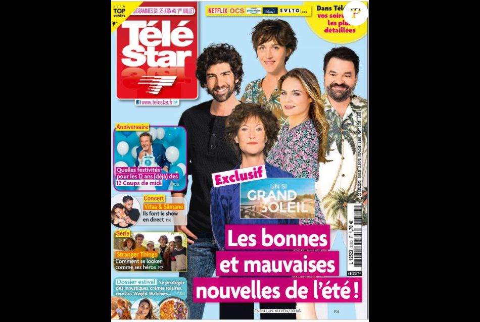 Couverture du magazine Télé Star du 20 juin 2022 - Purepeople