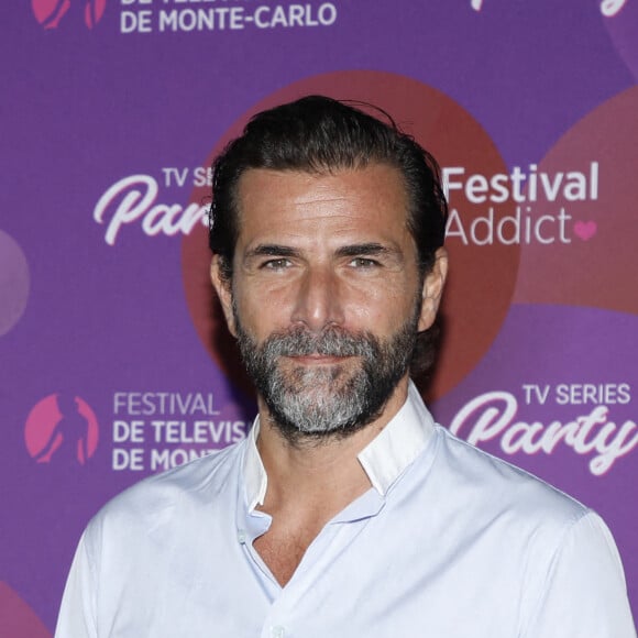 Grégory Fitoussi lors de la soirée "Séries" au Fairmont Hotel lors du 61e Festival de Télévison de Monte-Carlo, le 18 juin 2022. © Denis Guignebourg / Bestimage