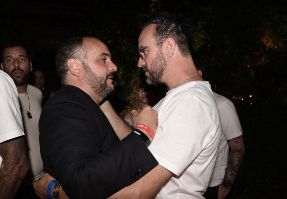 Exclusif - François-Xavier Demaison et Jarry - Grand gala du "Marrakech du Rire 2022" pour la 10e édition à l'hôtel Selman de Marrakech, le 18 juin 2022. © Rachid Bellak/Bestimage