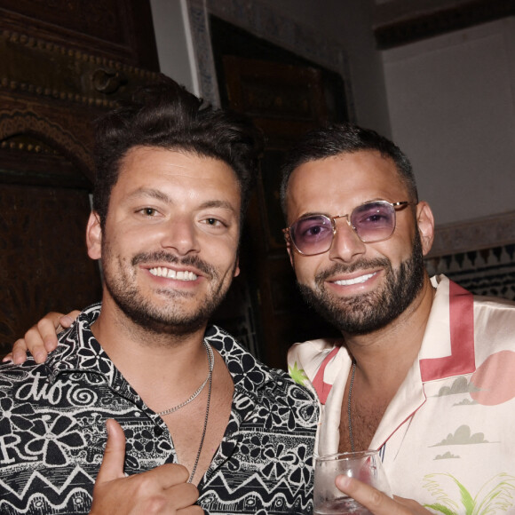 Exclusif - Kev Adams et Claude Charbit - Grand gala du "Marrakech du Rire 2022" pour la 10e édition à l'hôtel Selman de Marrakech, le 18 juin 2022. © Rachid Bellak/Bestimage