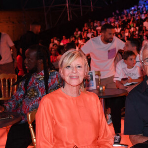 Exclusif - Chantal Ladesou et Michel Boujenah - Grand gala du "Marrakech du Rire 2022" pour la 10e édition à l'hôtel Selman de Marrakech, le 18 juin 2022. © Rachid Bellak/Bestimage