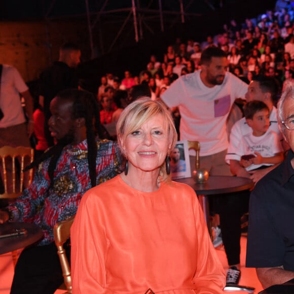 Exclusif - Chantal Ladesou et Michel Boujenah - Grand gala du "Marrakech du Rire 2022" pour la 10e édition à l'hôtel Selman de Marrakech, le 18 juin 2022. © Rachid Bellak/Bestimage