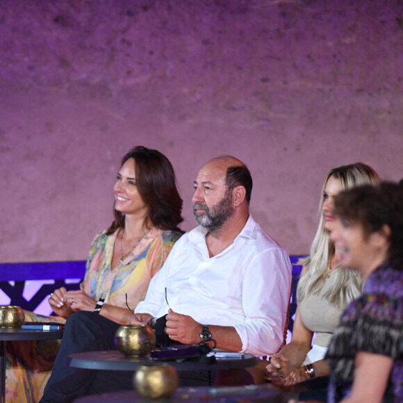 Exclusif - Kad Merad et sa compagne Julia Vignali - Grand gala du "Marrakech du Rire 2022" pour la 10e édition à l'hôtel Selman de Marrakech, le 18 juin 2022. © Rachid Bellak/Bestimage