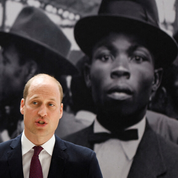 Catherine Kate Middleton, duchesse de Cambridge, et le prince William, duc de Cambridge lors de l'inauguration d'un monument à la gare de Waterloo pour célébrer le Windrush Day. le 22 juin 2022.