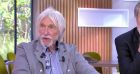 Pierre Richard et Eddy Mitchell dans l'émission "C à vous" sur France 5.