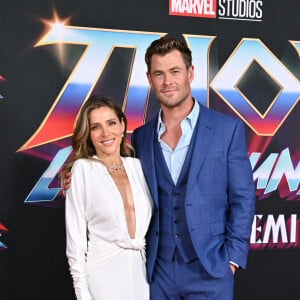 Elsa Pataky et Chris Hemsworth - Première du film "Thor: Love and Thunder" à Los Angeles, le 23 juin 2022.