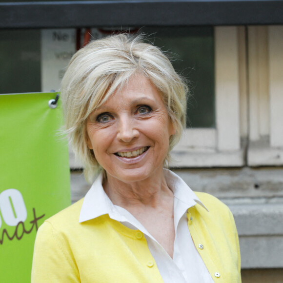 Evelyne Dhéliat - 19e édition du Forum International de la Météo et Climat (FIM) à l'académie du climat à Paris, le 6 mai 2022. © Christophe Clovis / Bestimage