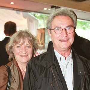 Daniel Prévost et sa femme Jette Bertelsen - Première du film "Le bison" au Gaumont Marignan à Paris le 2 juin 2006