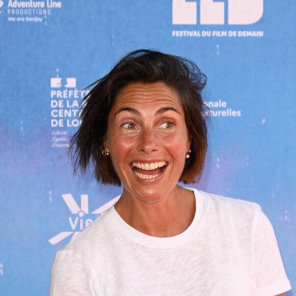 Alessandra Sublet au photocall de la première édition du Festival du Film de Demain au Ciné Lumière à Vierzon, France, le 4 juin 2022. © Coadic Guirec/Bestimage