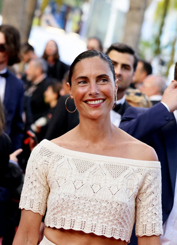 Alessandra Sublet - Montée des marches du film " Mascarade " lors du 75ème Festival International du Film de Cannes. Le 27 mai 2022 © Dominique Jacovides / Bestimage