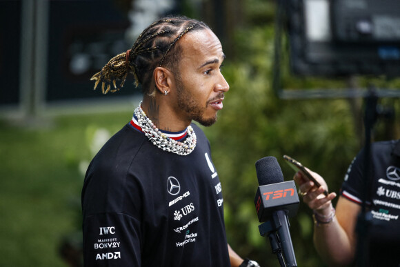 Formule 1 (F1) Grand Prix de Miami le 6 mai 2022 - Lewis Hamilton