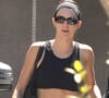 Kendall Jenner quitte son cours de pilates à Los Angeles le 25 juin 2022.