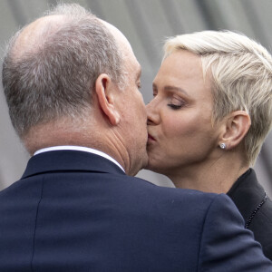 La princesse Charlène de Monaco - Le prince Albert II de Monaco inaugure l'exposition l'exposition "Sailing the Sea of Science, Scientist and explorer. Prince Albert Ier and the early norwegian exploration of Svalbard " au Fram Museum à Oslo le 22 juin 2022. © Javad Parsa/NTB Scanpix via ZUMA Press / Bestimage