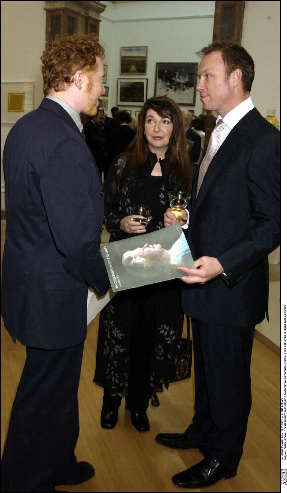 Mick Hucknal, Kate Bush, Gary Kemp - Récéption à l'académie royale des arts pour le jubilé d'or à Londres.