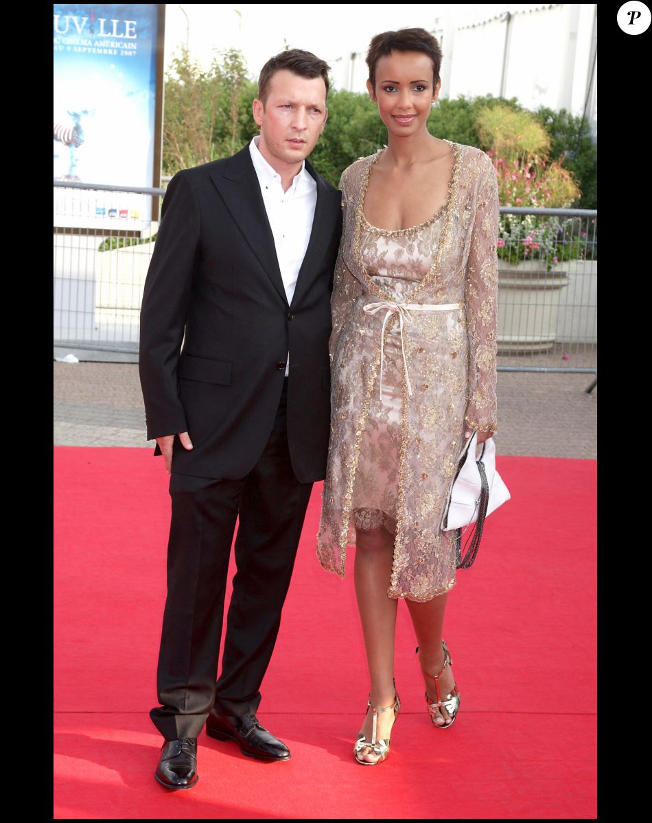 Chirstophe Rocancourt et Sonia Rolland - Cérémonie de clôture et palmarès du 33e festival du film américain de Deauville.